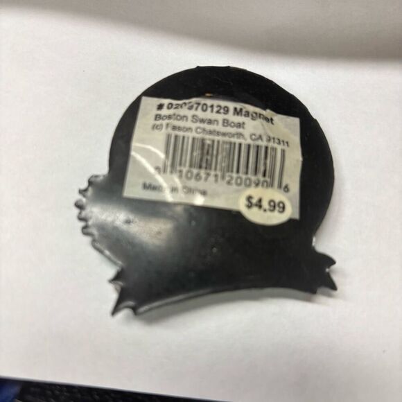 Boston Swan Boat Massachusetts Refrigerator Magnet - Picture 4 of 4